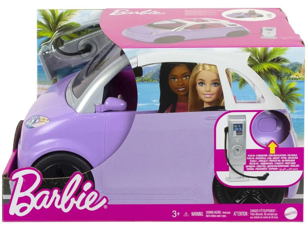 Barbie Coche Eléctrico Mattel HJV36 4 Barbie Coche Eléctrico Mattel HJV36 - Imagen 2