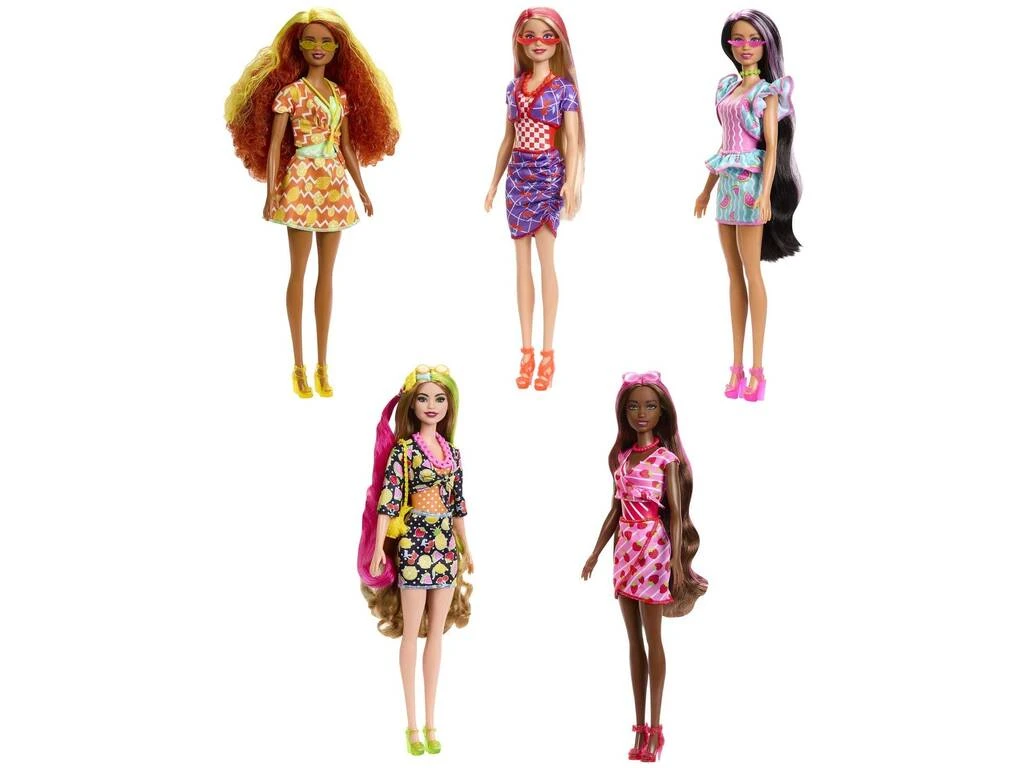 Barbie Color Reveal Serie Frutas Dulces Mattel HJX49 7 Barbie Color Reveal Serie Frutas Dulces Mattel HJX49 - Imagen 5
