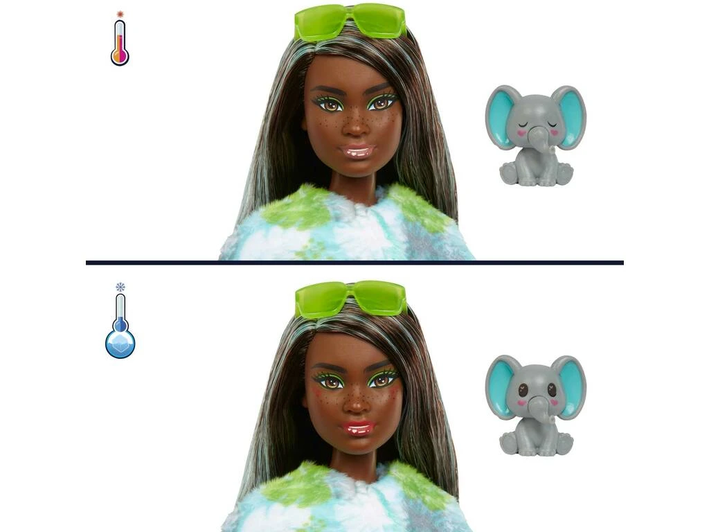 Barbie Cutie Reveal Amigos De La Jungla Elefante Mattel HKP98 7 Barbie Cutie Reveal Amigos De La Jungla Elefante Mattel HKP98 - Imagen 5