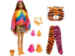 Barbie Cutie Reveal Amigos De La Jungla Tigre Mattel HKP99 -Mattel Tienda De Ventas 1999969629g02