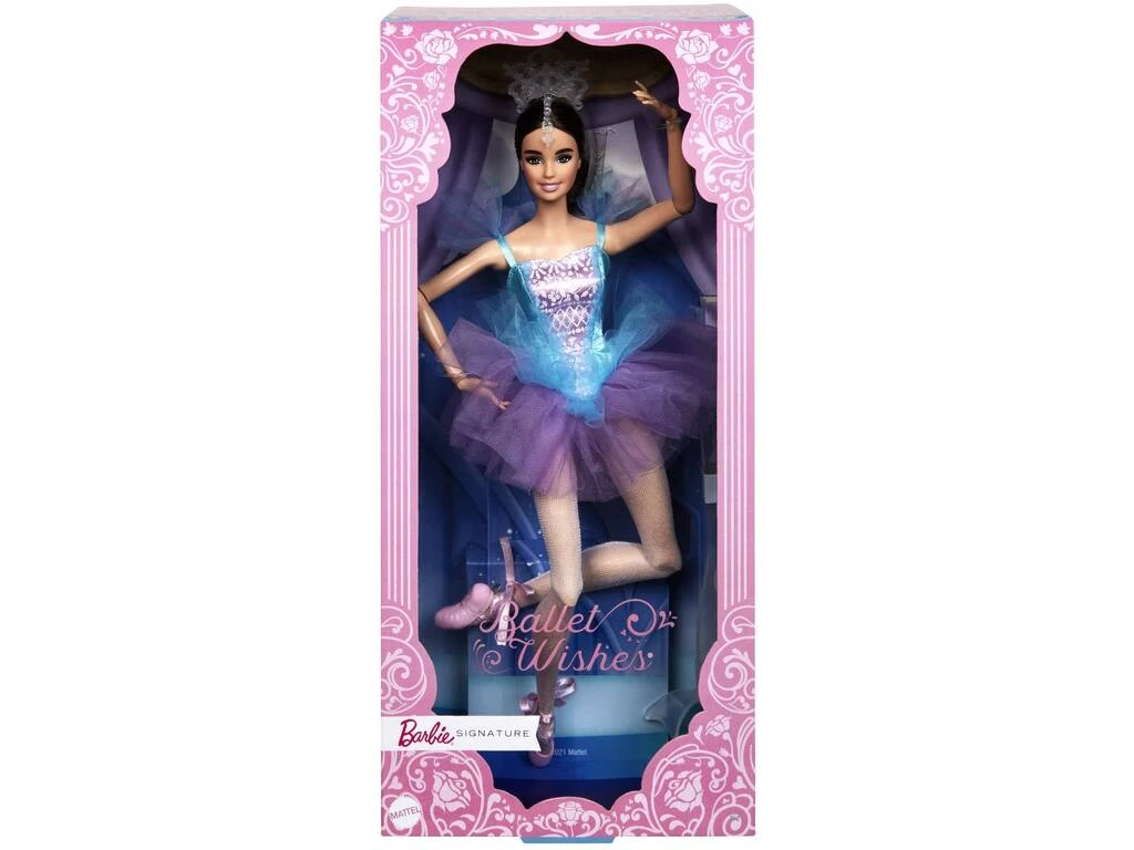 Barbie Signature Ballet Wishes Morena Mattel HCB87 4 Barbie Signature Ballet Wishes Morena Mattel HCB87 - Imagen 2