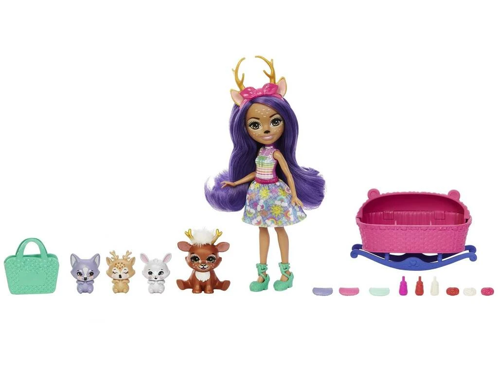 Enchantimals Baby Best Friends Danessa Deer Y Sprint Mattel HLK84 5 Enchantimals Baby Best Friends Danessa Deer Y Sprint Mattel HLK84 - Imagen 3