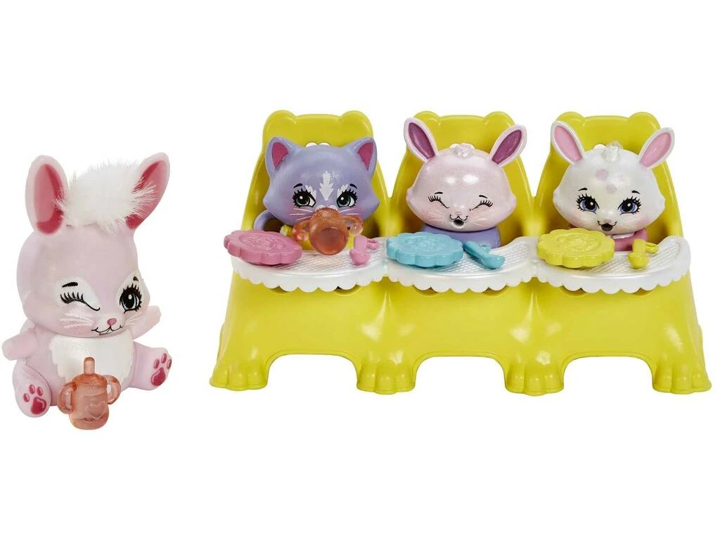 Enchantimals Baby Best Friends Bree Bunny Y Twist Mattel HLK85 7 Enchantimals Baby Best Friends Bree Bunny Y Twist Mattel HLK85 - Imagen 5