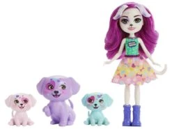 Enchantimals City Tails Familia De Dessa Dalmatian Mattel HKN14