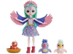 Enchantimals City Tails Familia De Filia Finch Mattel HKN15