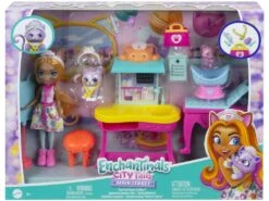 Enchantimals City Tails Clínica Bienestar Mattel HLH22 10 Enchantimals City Tails Clínica Bienestar Mattel HLH22 -Mattel Tienda De Ventas 1999969737g01