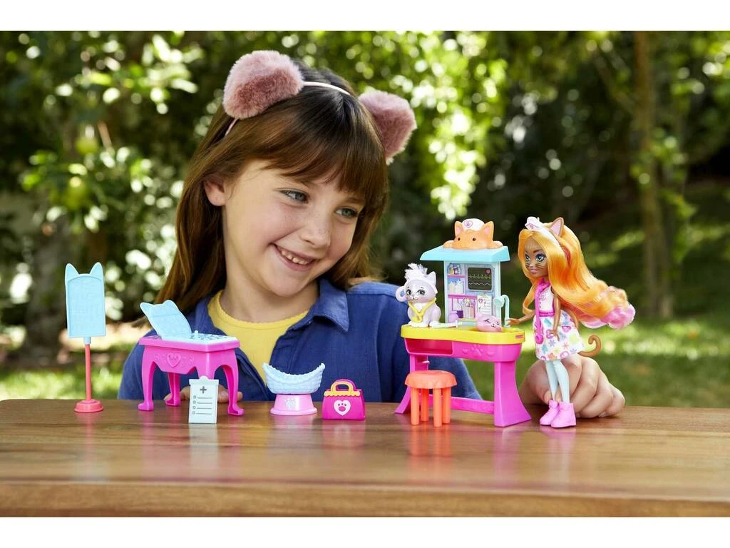 Enchantimals City Tails Clínica Bienestar Mattel HLH22 9 Enchantimals City Tails Clínica Bienestar Mattel HLH22 - Imagen 7