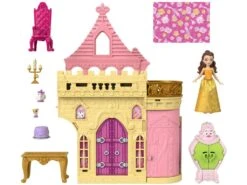 Princesas Disney Minis Castillo De Bella Mattel HLW94 -Mattel Tienda De Ventas 1999969747g02