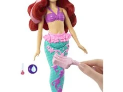 Princesas Disney Muñeca Ariel Toque De Color Mattel HLW00 -Mattel Tienda De Ventas 1999969770g04