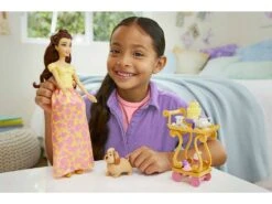 Princesas Disney Muñeca Bella Y Carrito De Té Mattel HLW20 15 Princesas Disney Muñeca Bella Y Carrito De Té Mattel HLW20 -Mattel Tienda De Ventas 1999969772g06
