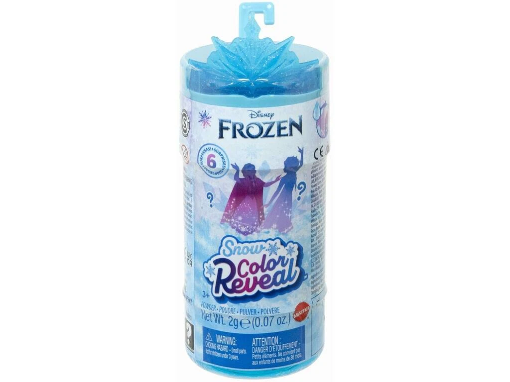Frozen Mini Muñeca Sorpresa Snow Color Reveal Mattel HPR35 2 Frozen Mini Muñeca Sorpresa Snow Color Reveal Mattel HPR35