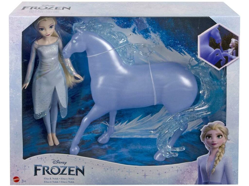 Frozen Pack Elsa Y Nokk Mattel HLW58 4 Frozen Pack Elsa Y Nokk Mattel HLW58 - Imagen 2