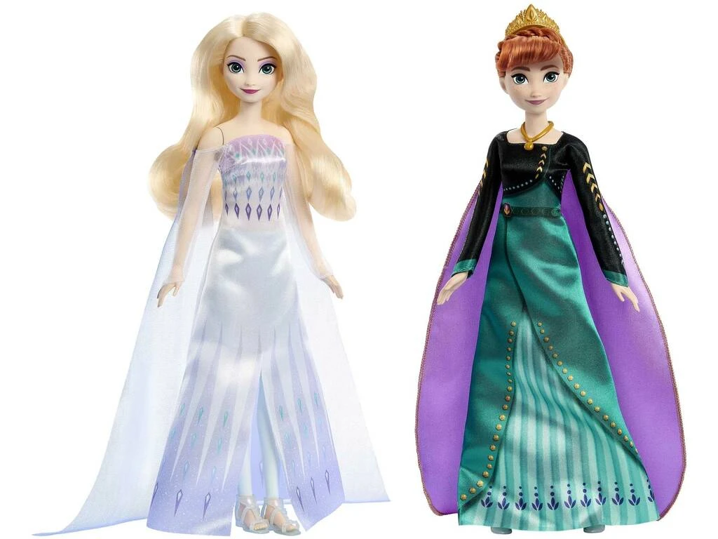 Frozen Reinas De Las Nieves Muñecas Elsa Y Anna Mattel HMK51 3 Frozen Reinas De Las Nieves Muñecas Elsa Y Anna Mattel HMK51