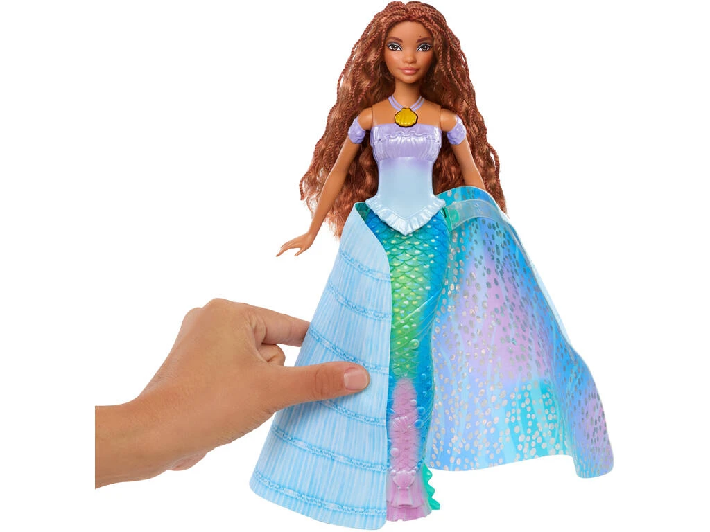 La Sirenita De Disney Muñeca La Transformación De Ariel Mattel HLX13 6 La Sirenita De Disney Muñeca La Transformación De Ariel Mattel HLX13 - Imagen 4