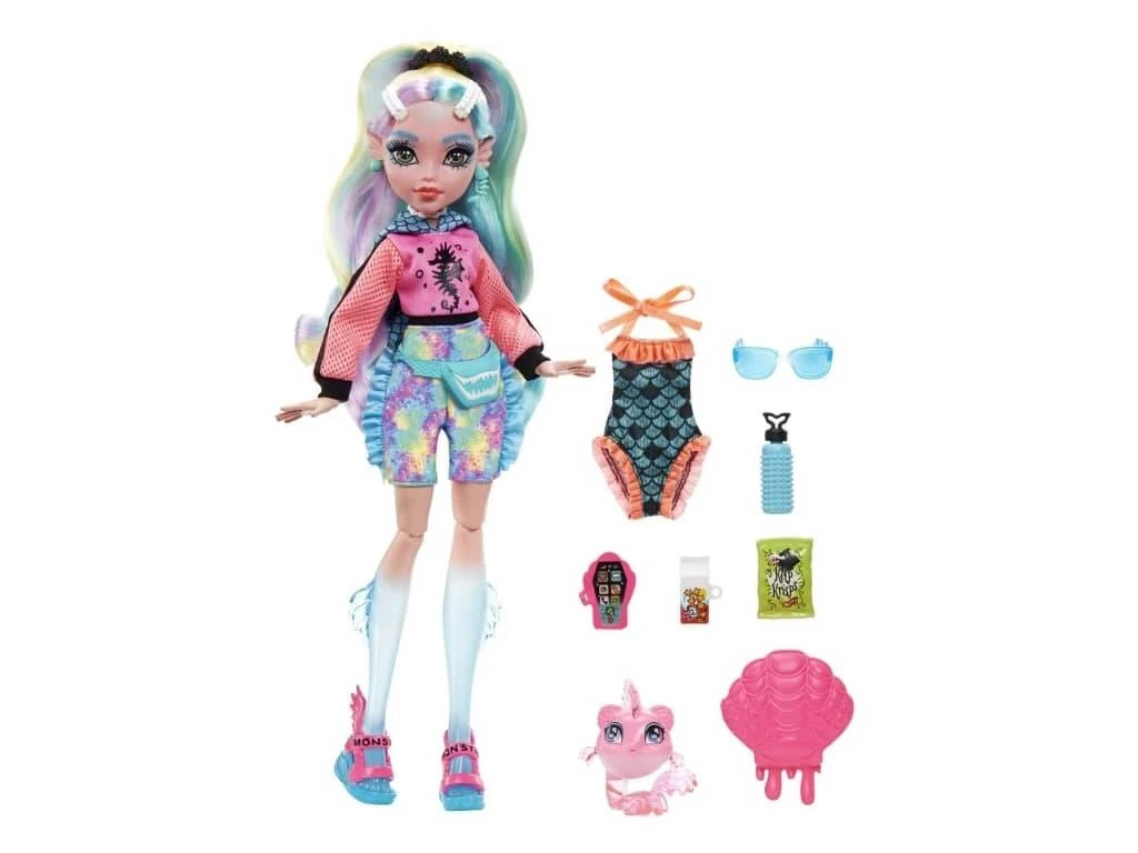 Monster High Lagoona Blue Mattel HHK55 7 Monster High Lagoona Blue Mattel HHK55 - Imagen 5