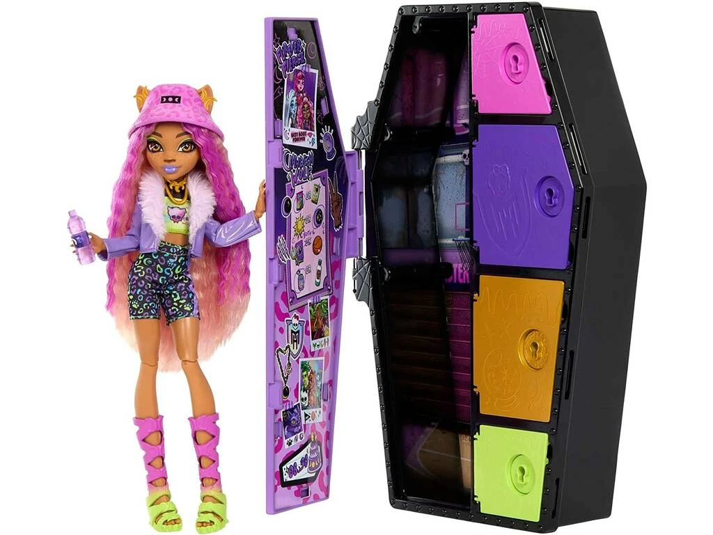 MATTEL Monster High Skulltimate Secrets Clawdeen Wolf HKY61 3 MATTEL Monster High Skulltimate Secrets Clawdeen Wolf HKY61