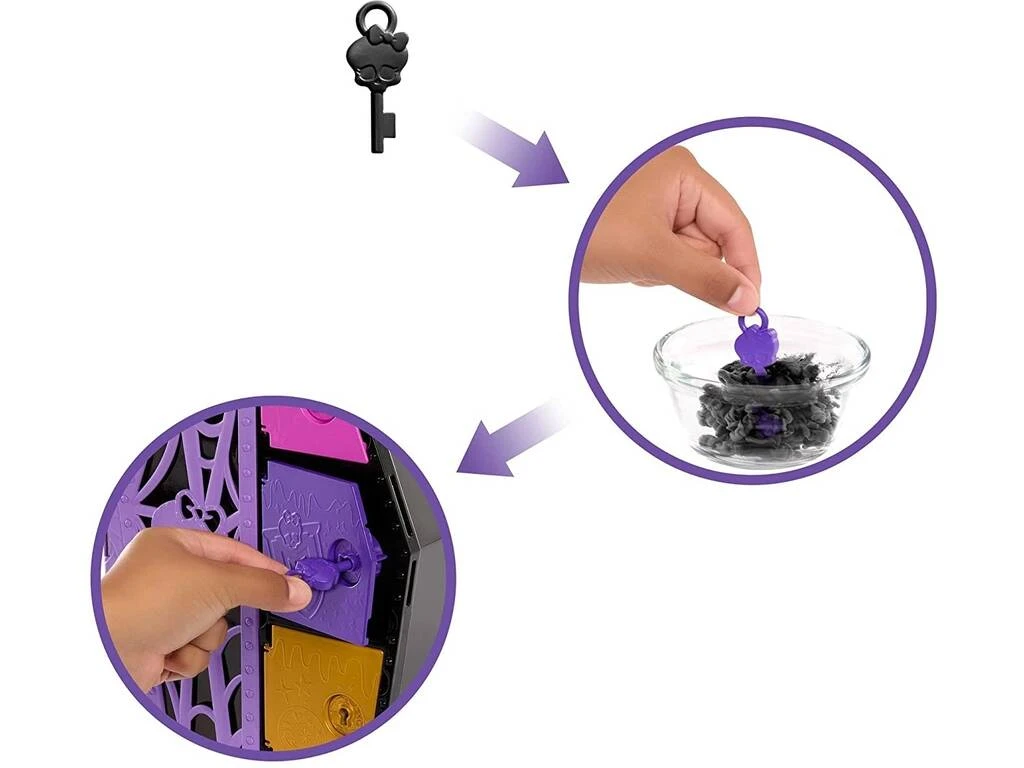 MATTEL Monster High Skulltimate Secrets Clawdeen Wolf HKY61 4 MATTEL Monster High Skulltimate Secrets Clawdeen Wolf HKY61 - Imagen 2