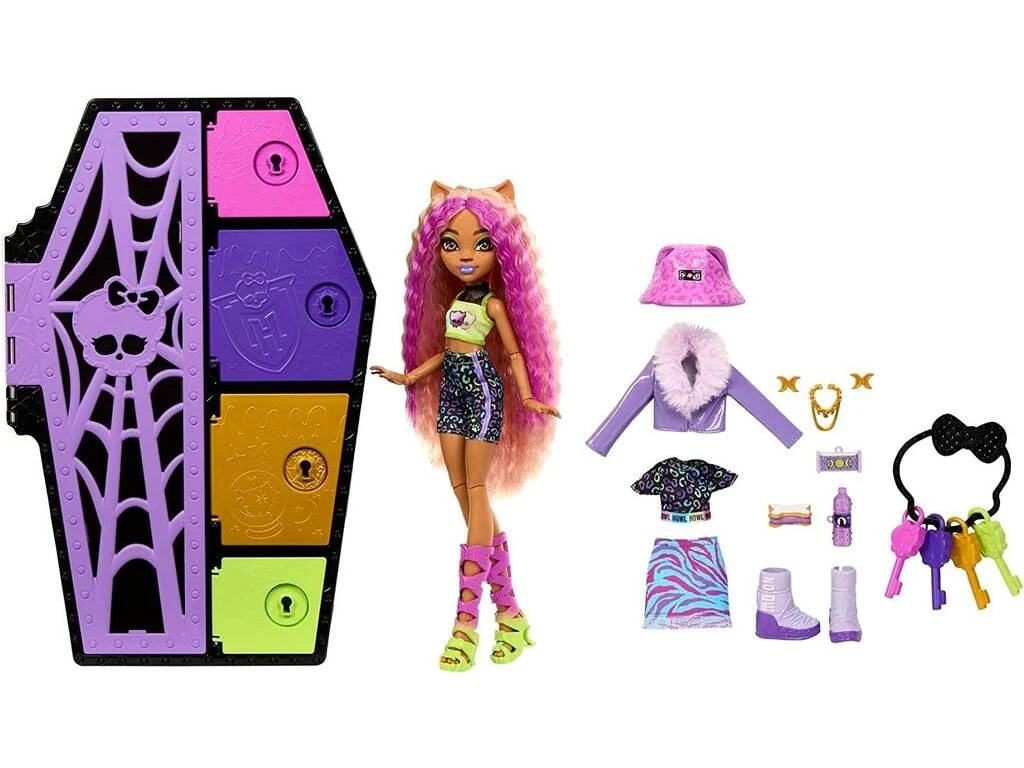 MATTEL Monster High Skulltimate Secrets Clawdeen Wolf HKY61 8 MATTEL Monster High Skulltimate Secrets Clawdeen Wolf HKY61 - Imagen 6