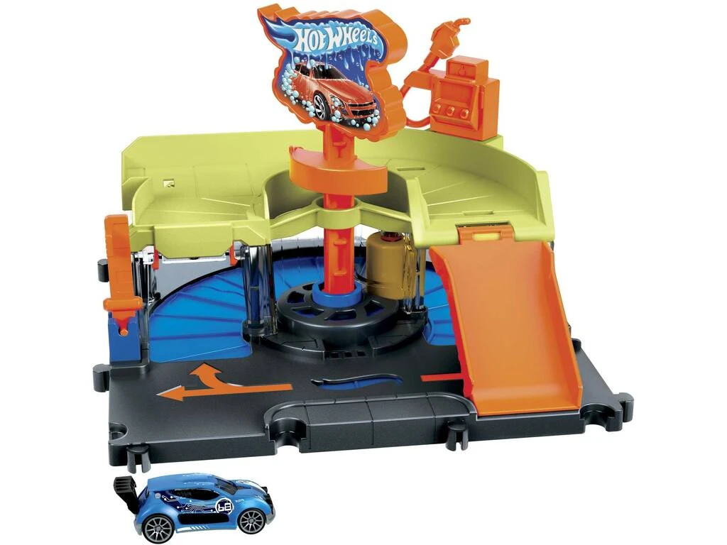 Hot Wheels City Túnel De Lavado Downtown Exprés Mattel HDR27 4 Hot Wheels City Túnel De Lavado Downtown Exprés Mattel HDR27 - Imagen 2