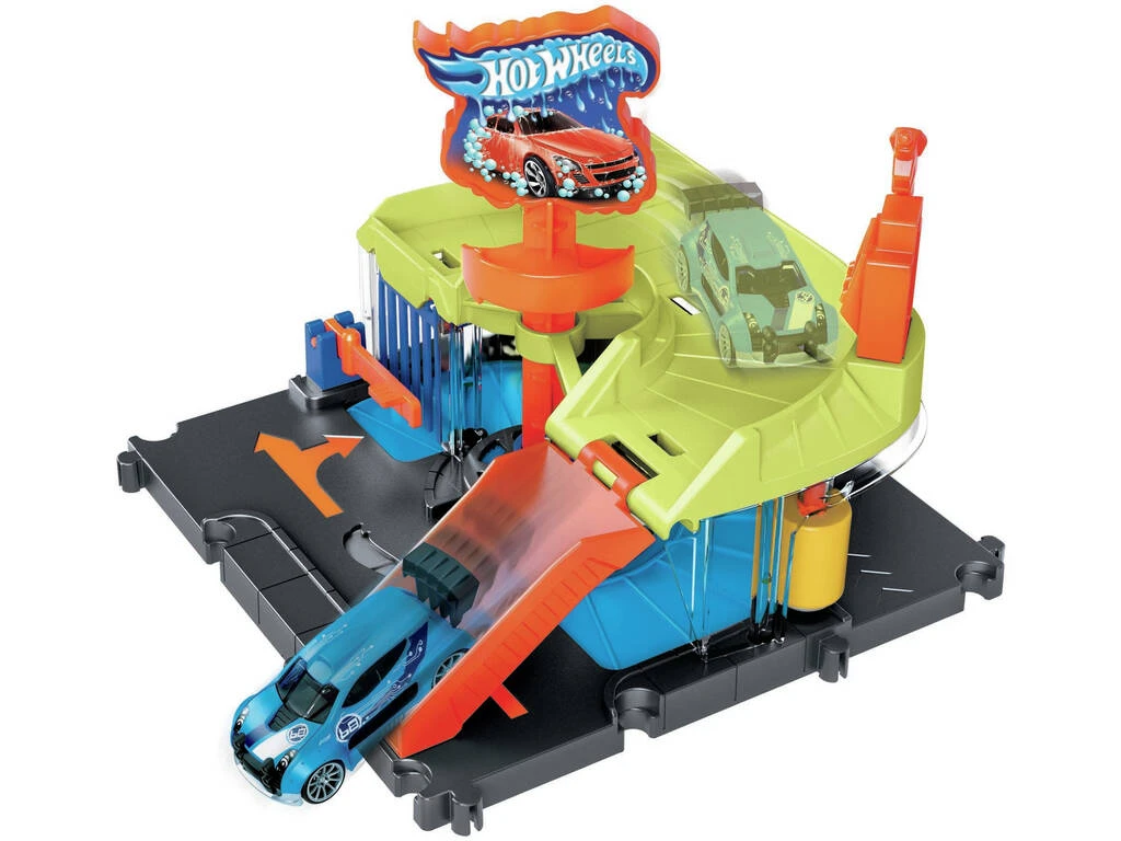 Hot Wheels City Túnel De Lavado Downtown Exprés Mattel HDR27 5 Hot Wheels City Túnel De Lavado Downtown Exprés Mattel HDR27 - Imagen 3
