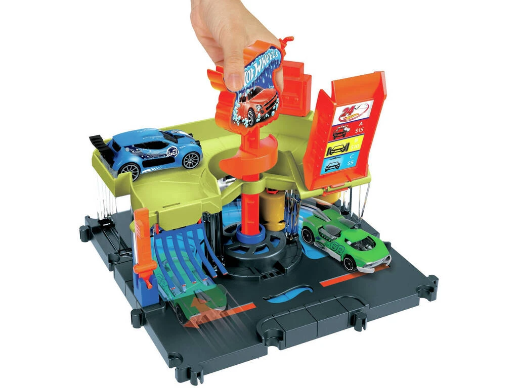 Hot Wheels City Túnel De Lavado Downtown Exprés Mattel HDR27 6 Hot Wheels City Túnel De Lavado Downtown Exprés Mattel HDR27 - Imagen 4
