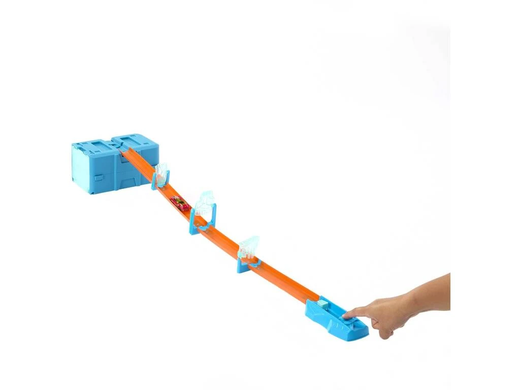 Hot Wheels Track Builder Pack Colisión De Hielo Mattel HKX40 4 Hot Wheels Track Builder Pack Colisión De Hielo Mattel HKX40 - Imagen 2