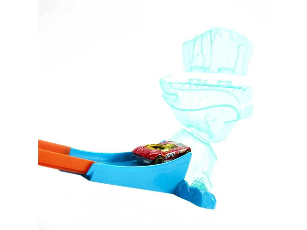 Hot Wheels Track Builder Pack Colisión De Hielo Mattel HKX40 8 Hot Wheels Track Builder Pack Colisión De Hielo Mattel HKX40 - Imagen 6