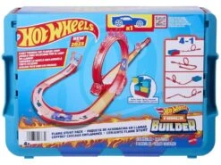 Hot Wheels Track Builder Acrobacias De Fuego Mattel HMC04