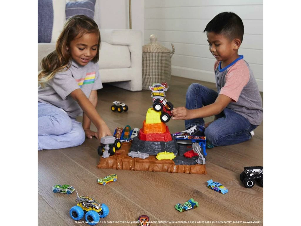 Hot Wheels Monster Trucks Arena Smashers Pista Aplastar Y Destruir Mattel HNB96 7 Hot Wheels Monster Trucks Arena Smashers Pista Aplastar Y Destruir Mattel HNB96 - Imagen 5