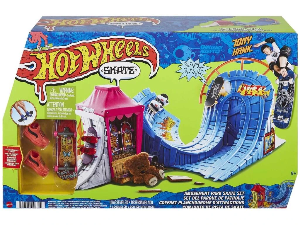 Hot Wheels Skate Parque De Atracciones Mattel HGT95 3 Hot Wheels Skate Parque De Atracciones Mattel HGT95