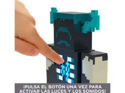 Minecraft Figura Warden Con Luces Y Sonidos Mattel HHK89 17 Minecraft Figura Warden Con Luces Y Sonidos Mattel HHK89 -Mattel Tienda De Ventas 1999969844g06