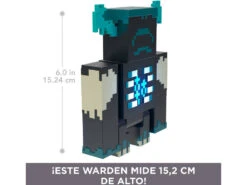 Minecraft Figura Warden Con Luces Y Sonidos Mattel HHK89 18 Minecraft Figura Warden Con Luces Y Sonidos Mattel HHK89 -Mattel Tienda De Ventas 1999969844g07