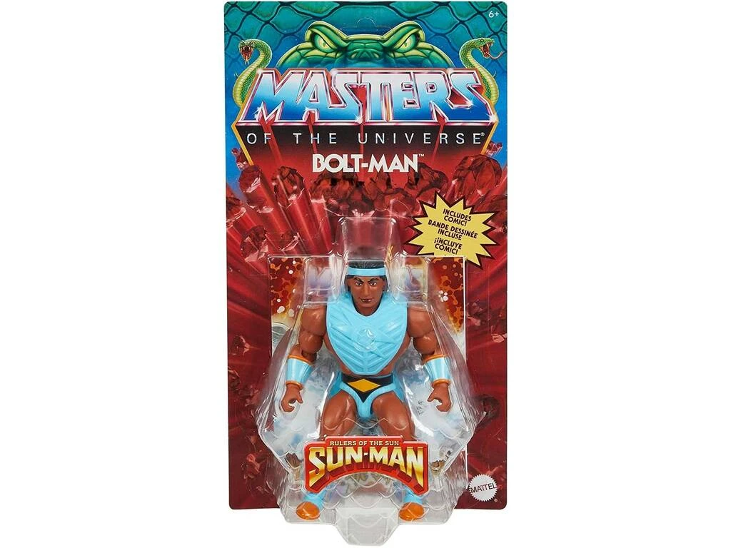 Masters Del Universo Figura Bolt-Man Mattel HKM66 4 Masters Del Universo Figura Bolt-Man Mattel HKM66 - Imagen 2