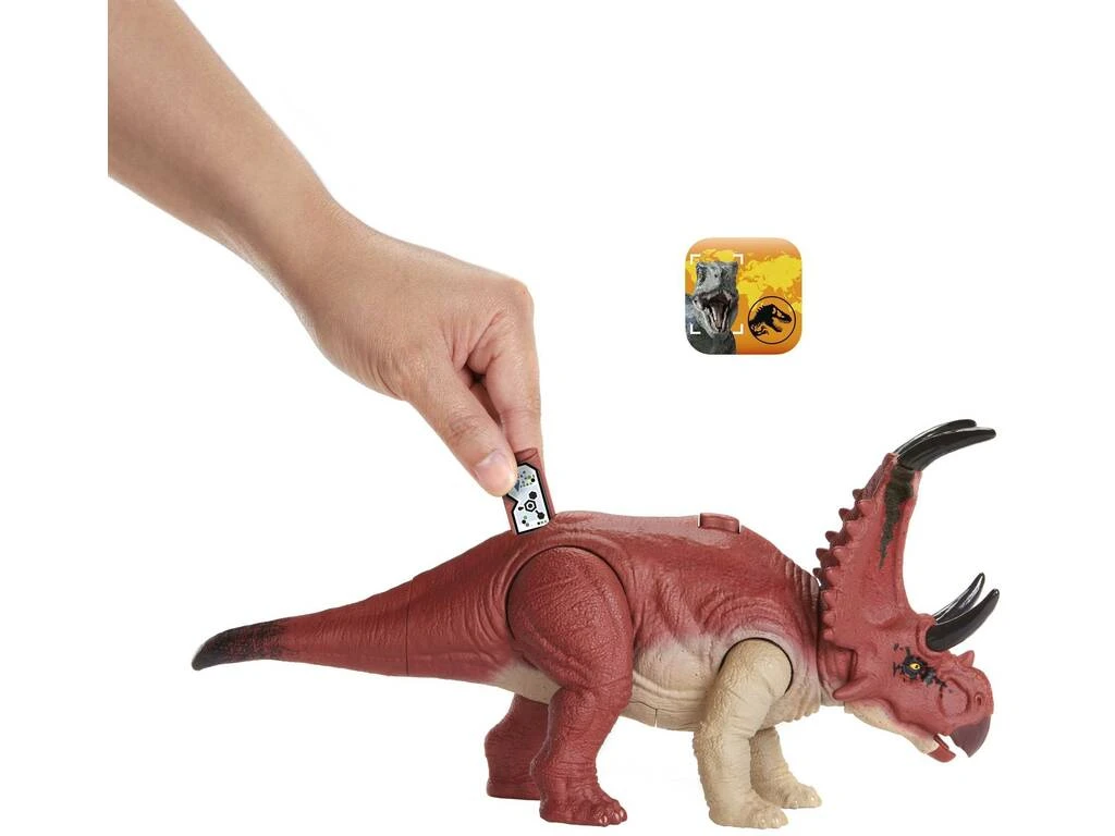 Jurassic World Rugido Salvaje Diabloceratops Mattel HLP16 7 Jurassic World Rugido Salvaje Diabloceratops Mattel HLP16 - Imagen 5