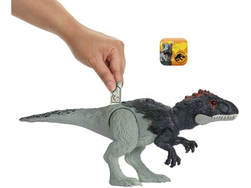Jurassic World Rugido Salvaje Eocarcharia Mattel HLP17 4 Jurassic World Rugido Salvaje Eocarcharia Mattel HLP17 - Imagen 2