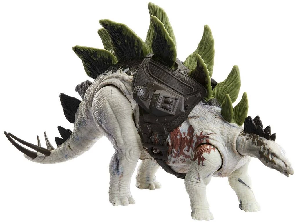 Jurassic World Rastreadores Gigantes Stegosaurus Mattel HLP24 3 Jurassic World Rastreadores Gigantes Stegosaurus Mattel HLP24