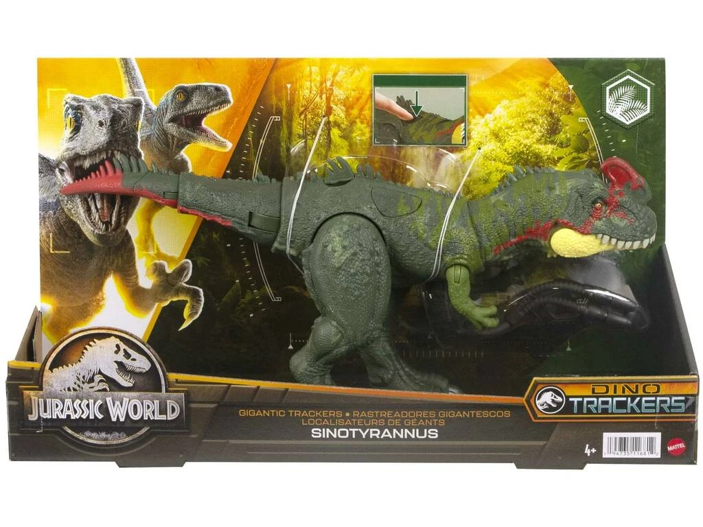 Jurassic World Rastreadores Gigantes Synotyrannus Mattel HLP25 4 Jurassic World Rastreadores Gigantes Synotyrannus Mattel HLP25 - Imagen 2