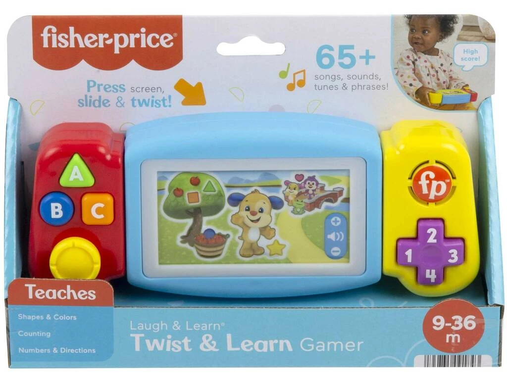 Fisher Price Ríe Y Aprende Consola Gira Y Aprende Mattel HNL52 4 Fisher Price Ríe Y Aprende Consola Gira Y Aprende Mattel HNL52 - Imagen 2