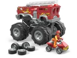 MATTEL Mega Hot Wheels Monster Trucks Camión De Bomberos 5 Alarmas 10 MATTEL Mega Hot Wheels Monster Trucks Camión De Bomberos 5 Alarmas -Mattel Tienda De Ventas 1999969914g02