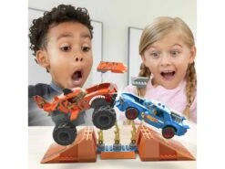 Mega Hot Wheels Monster Trucks Pista De Dentelladas De Tiger Shark Mattel HKF88 12 Mega Hot Wheels Monster Trucks Pista De Dentelladas De Tiger Shark Mattel HKF88 -Mattel Tienda De Ventas 1999969915g04