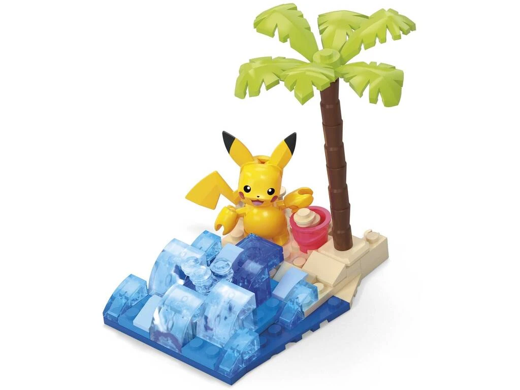 Pokémon Mega Pack Diversión En La Playa De Pikachu Mattel HDL76 3 Pokémon Mega Pack Diversión En La Playa De Pikachu Mattel HDL76