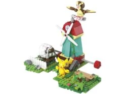 Pokémon Mega Pack Molino Campestre Con Pikachu, Pidgey Y Wooloo Mattel HKT21