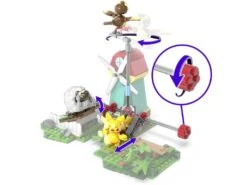 Pokémon Mega Pack Molino Campestre Con Pikachu, Pidgey Y Wooloo Mattel HKT21 -Mattel Tienda De Ventas 1999969923g04