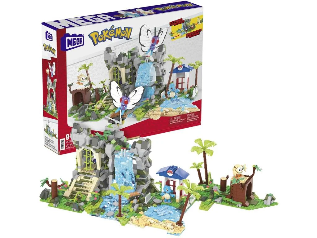 Pokémon Mega Viaje A La Jungla De Pokémon Mattel HHN61 4 Pokémon Mega Viaje A La Jungla De Pokémon Mattel HHN61 - Imagen 2
