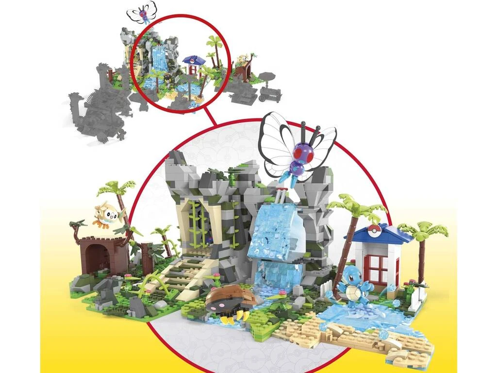 Pokémon Mega Viaje A La Jungla De Pokémon Mattel HHN61 8 Pokémon Mega Viaje A La Jungla De Pokémon Mattel HHN61 - Imagen 6