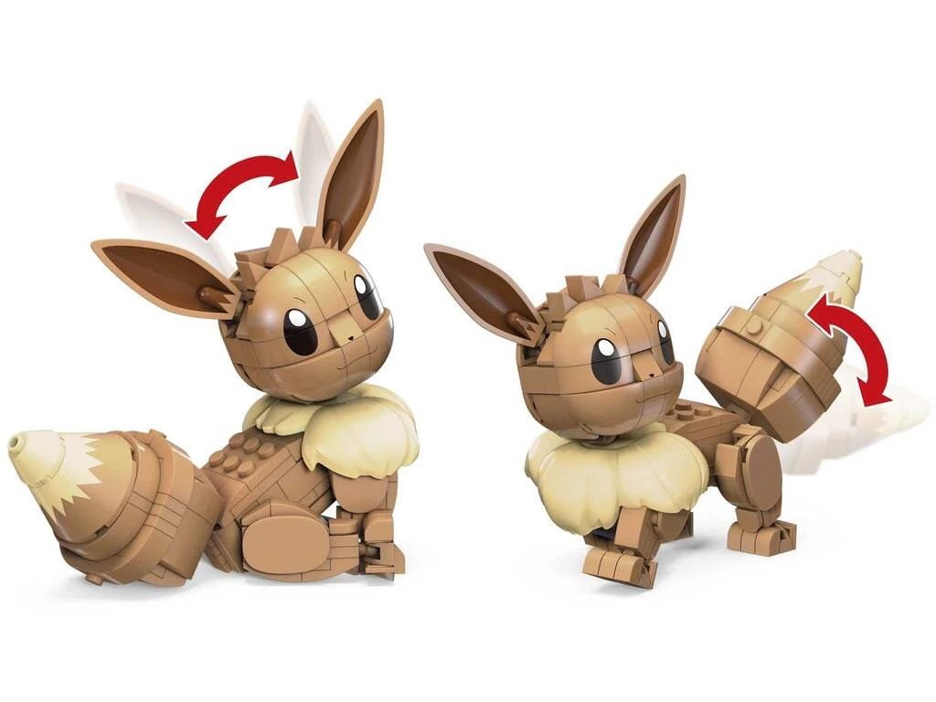 Mega Pokémon Construye Y Muestra A Eevee Mattel HDL84 6 Mega Pokémon Construye Y Muestra A Eevee Mattel HDL84 - Imagen 4