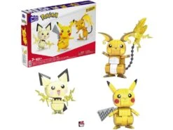 Pokémon Mega Construx Figuras Pichu, Pikachu Y Raichu Mattel GYH06 11 Pokémon Mega Construx Figuras Pichu, Pikachu Y Raichu Mattel GYH06 -Mattel Tienda De Ventas 1999969935g02