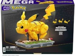 Mega Pokémon Pikachu En Movimiento Mattel HGC23