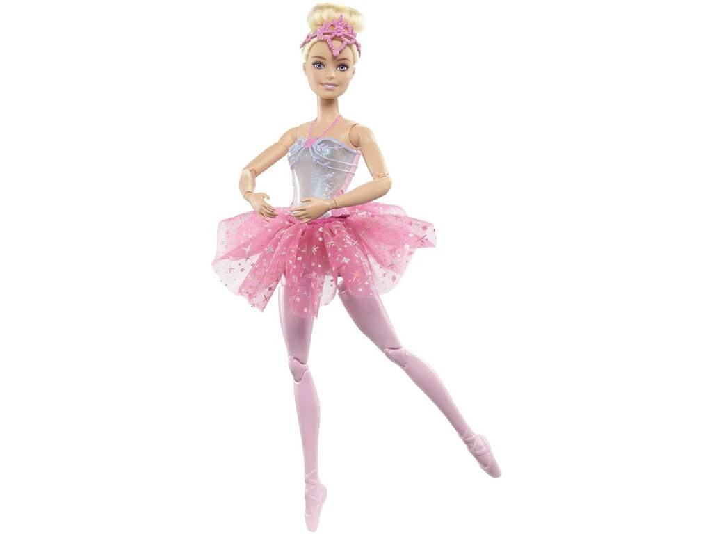 Barbie Dreamtopia Bailarina Tutú Rosa Con Luz Mattel HLC25 5 Barbie Dreamtopia Bailarina Tutú Rosa Con Luz Mattel HLC25 - Imagen 3