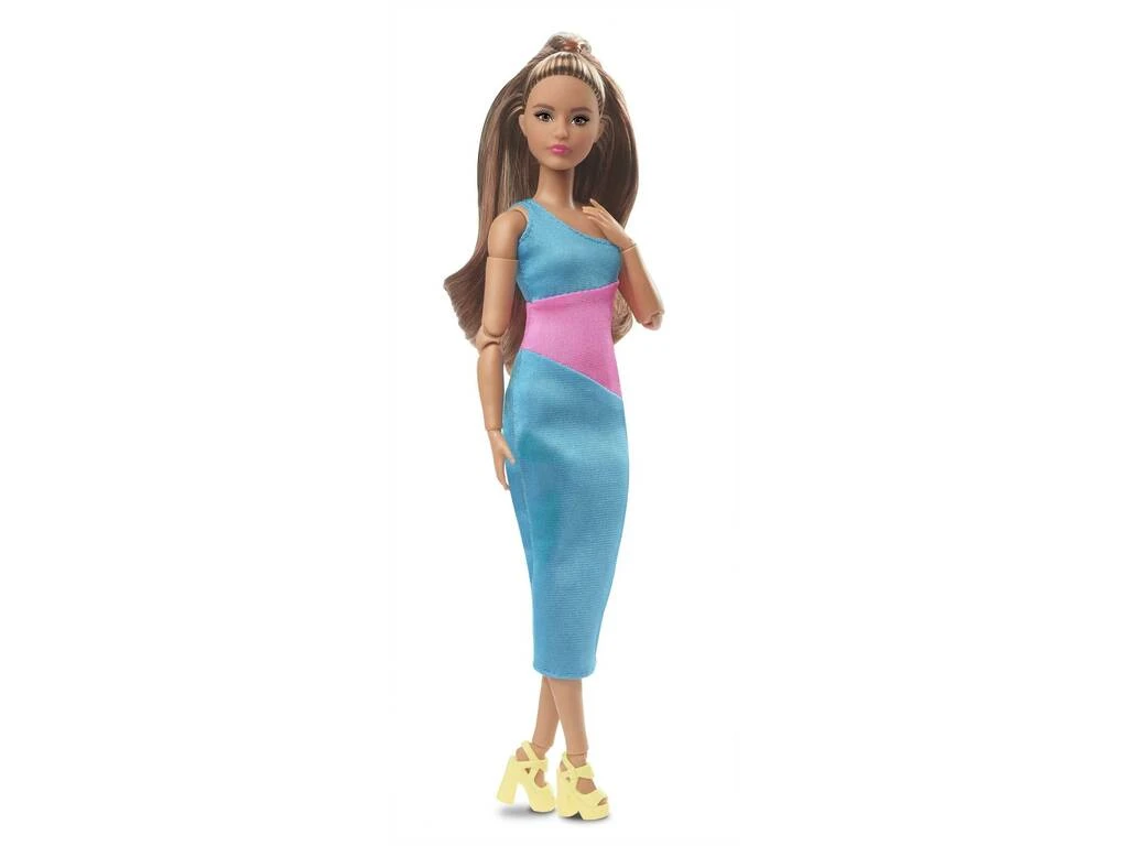 Barbie Signature Looks Muñeca Barbie Vestido Largo Mattel HJW82 5 Barbie Signature Looks Muñeca Barbie Vestido Largo Mattel HJW82 - Imagen 3